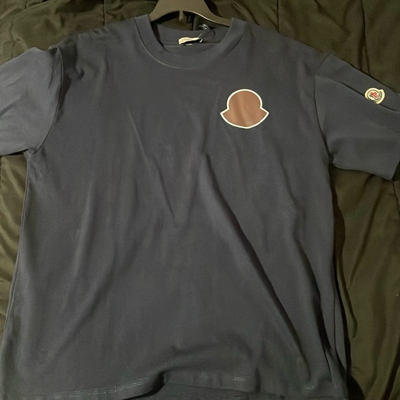Moncler Blue Short Sleeve Tee